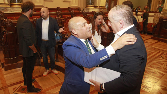 Despedida de la corporación local de A Coruña en el último pleno del mandato @Quintana (16)