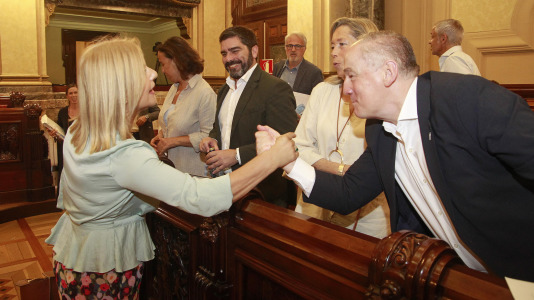 Despedida de la corporación local de A Coruña en el último pleno del mandato @Quintana (14)