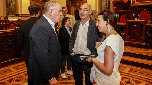 Despedida de la corporación local de A Coruña en el último pleno del mandato @Quintana (2)
