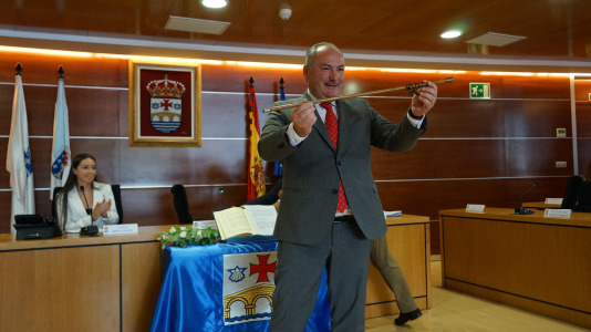 José Ramón Rioboo tomó el bastón de mando una vez más