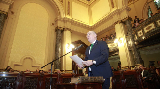 Miguel Lorenzo, portavoz del PP