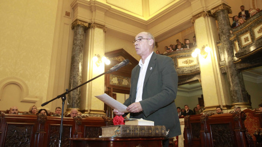 Francisco Jorquera, portavoz del BNG