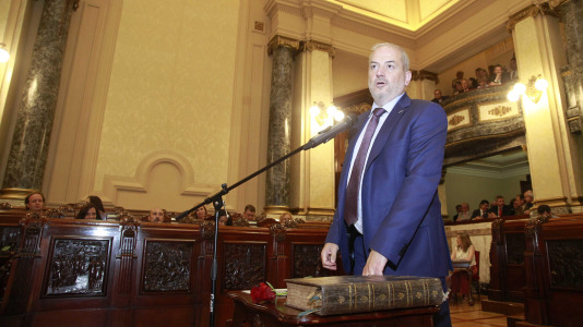 Gonzalo Castro, concejal de Cultura, Memoria Histórica y Normalización Lingüística