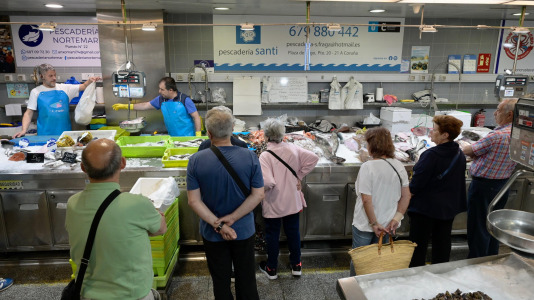 Ambiente en la plaza de Lugo en la mañana previa a la noche de San Juan @Javier Alborés (6)