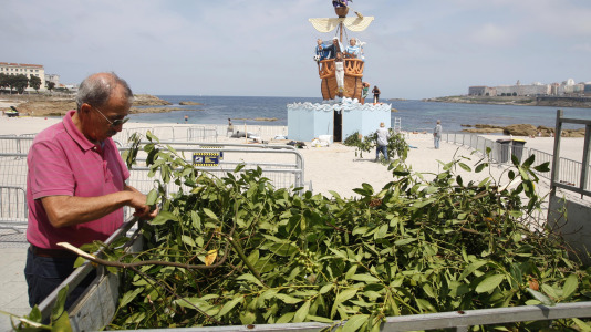 Preparativos de San Juan en A Coruña @Quintana (15)