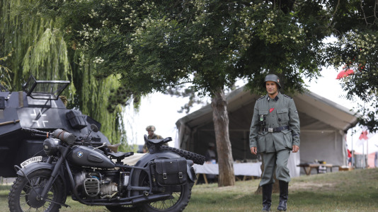 Recreación histórica 1945 de Ariete @Patricia G. Fraga (8)