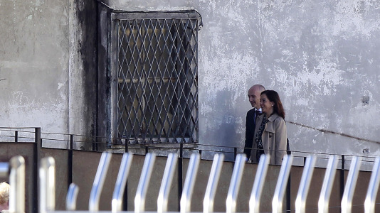 Inés Rey llega a la presentación de la exposición sobre Helmut Newton organizada por la Fundación MOP en A Coruña @ Quintana (5)