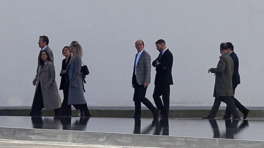 Asistentes a la presentación de la exposición sobre Helmut Newton organizada por la Fundación MOP en A Coruña, entre ellos Inés Rey y Gonzalo Trenor @ Quintana @ Quintana (15)