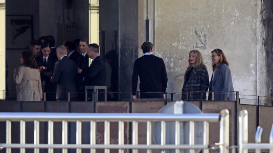 Asistentes a la presentación de la exposición sobre Helmut Newton organizada por la Fundación MOP en A Coruña @ Quintana (7)