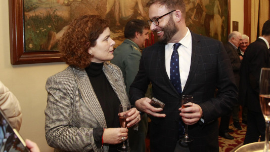 Tradicional recepción de Navidad en María Pita @Quintana