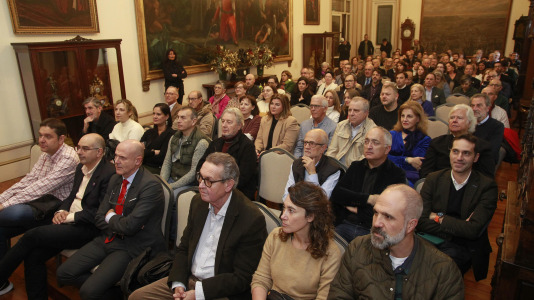 Tradicional recepción de Navidad en María Pita @Quintana