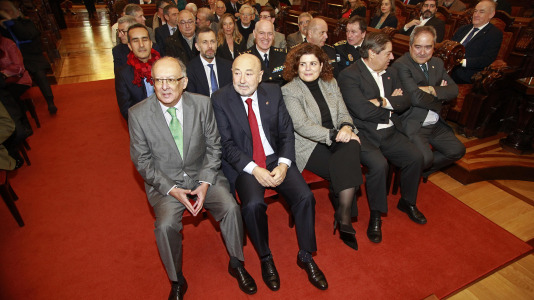 Tradicional recepción de Navidad en María Pita @Quintana