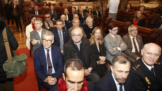 Tradicional recepción de Navidad en María Pita @Quintana