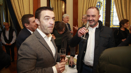 Tradicional recepción de Navidad en María Pita @Quintana