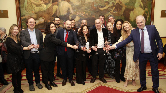 Tradicional recepción de Navidad en María Pita @Quintana
