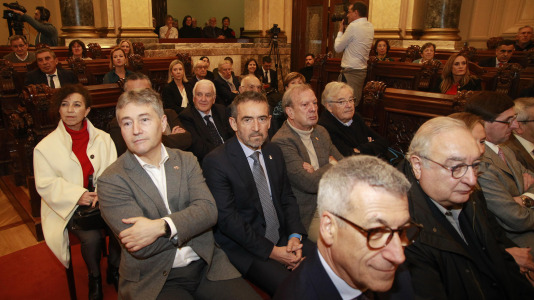 Tradicional recepción de Navidad en María Pita @Quintana