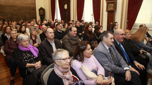 Tradicional recepción de Navidad en María Pita @Quintana