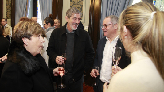 Tradicional recepción de Navidad en María Pita @Quintana