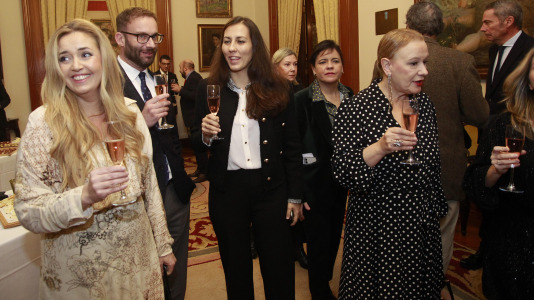 Tradicional recepción de Navidad en María Pita @Quintana