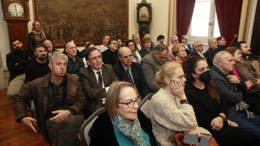 Tradicional recepción de Navidad en María Pita @Quintana