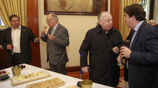 Tradicional recepción de Navidad en María Pita @Quintana