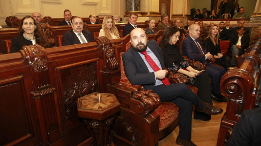 Tradicional recepción de Navidad en María Pita @Quintana