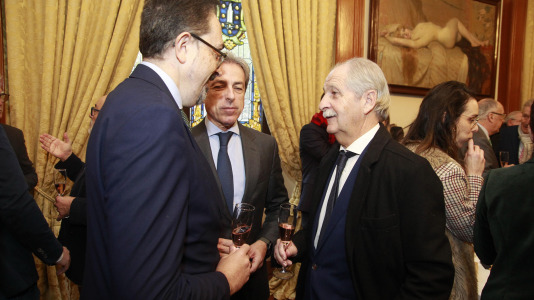 Tradicional recepción de Navidad en María Pita @Quintana