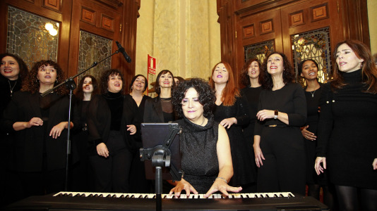 Tradicional recepción de Navidad en María Pita @Quintana