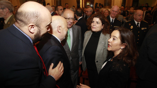 Tradicional recepción de Navidad en María Pita @Quintana