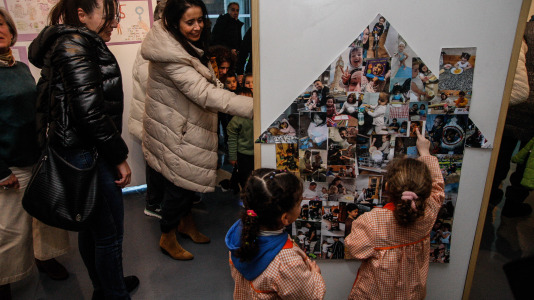 Exposición de trabajos escolares sobre el 25N (4)