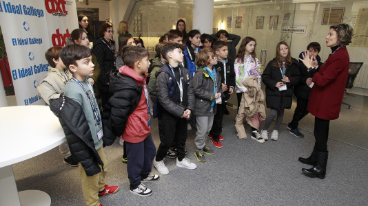 Los alumnos de 4ºB del CEIP Emilia Pardo Bazán visitamos El Ideal Gallego (6)