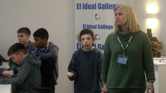 Los alumnos de 4ºB del CEIP Emilia Pardo Bazán visitamos El Ideal Gallego (21)