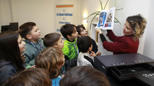 Los alumnos de 4ºB del CEIP Emilia Pardo Bazán visitamos El Ideal Gallego (33)