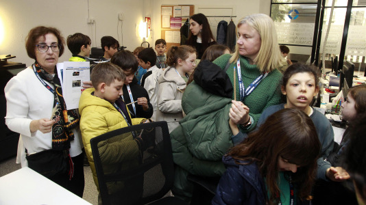 Los alumnos de 4ºB del CEIP Emilia Pardo Bazán visitamos El Ideal Gallego (35)