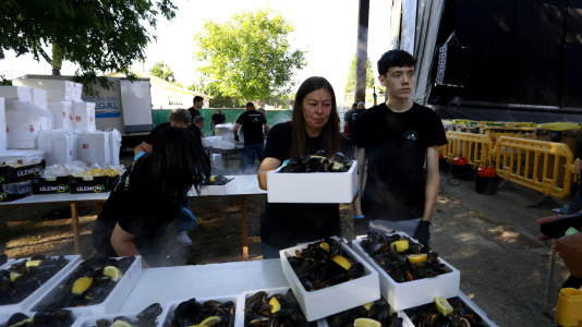 Lorbé disfruto de una gran fiesta con los mejillones como protagonistas @Patricia G. Fraga (8)