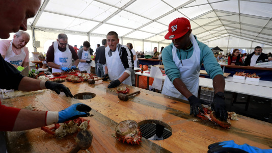 Cada Noviembre se celebra en el Puerto de Lorbé la Fiesta de la Centolla (7)
