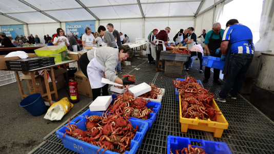Cada Noviembre se celebra en el Puerto de Lorbé la Fiesta de la Centolla (33)