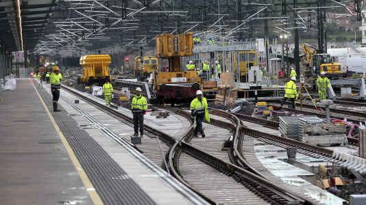 La nueva estación provisional de tren de A Coruña (27)
