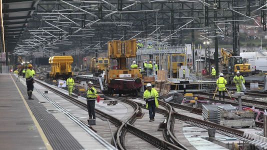 La nueva estación provisional de tren de A Coruña (28)