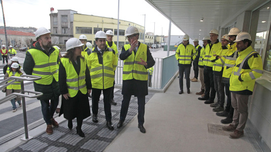 La nueva estación provisional de tren de A Coruña (5)