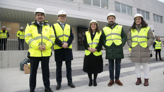 La nueva estación provisional de tren de A Coruña (3)