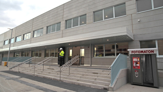 La nueva estación provisional de tren de A Coruña (45)