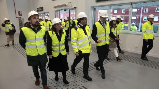 La nueva estación provisional de tren de A Coruña (6)