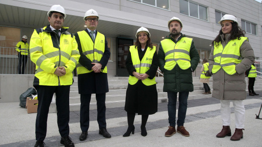La nueva estación provisional de tren de A Coruña (4)