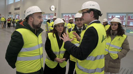 La nueva estación provisional de tren de A Coruña (8)