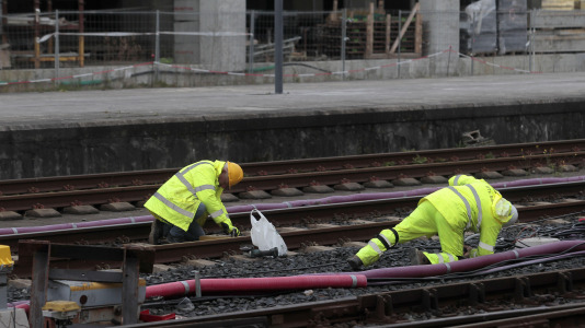 La nueva estación provisional de tren de A Coruña (25)