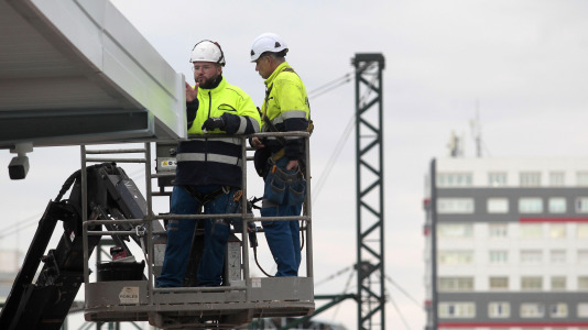 La nueva estación provisional de tren de A Coruña (38)