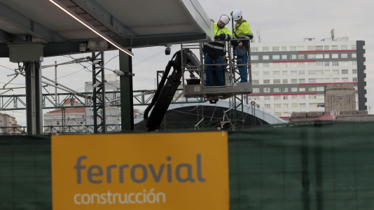 La nueva estación provisional de tren de A Coruña (36)