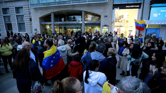 Movilización en A Coruña por la situación en Venezuela @Patricia G. Fraga (42)