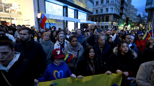 Movilización en A Coruña por la situación en Venezuela @Patricia G. Fraga (24)